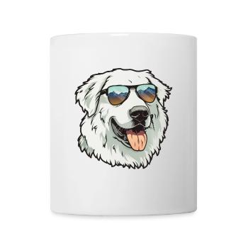 Pyrenäenberghund, Great Pyrenees, Hund - Tasse - Weiß - Vorne