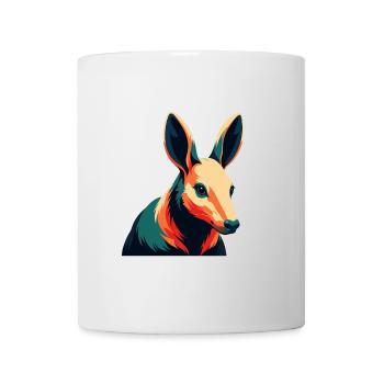 Aardvark Cartoon Character Colorful Pet Animal - Mug - white - Front