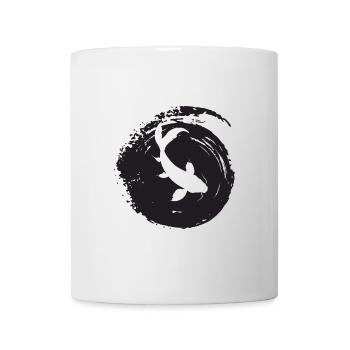 Koi Fish Fishing Pond - Mug - white - Front