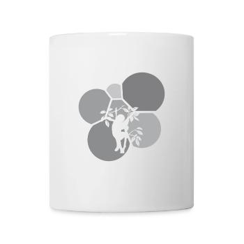 Faul Entspannen Schlafen - Tasse - Weiß - Vorne