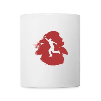 Règles du jeu Cornhole - Mug blanc - blanc - Devant