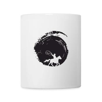 Cowboy Cowboystiefel Rodeo - Tasse - Weiß - Vorne