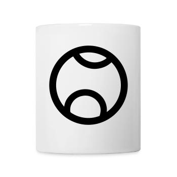 Balle de tennis - Mug blanc - blanc - Devant