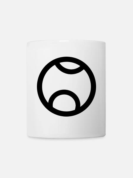 Tennisball - Tasse - Weiß