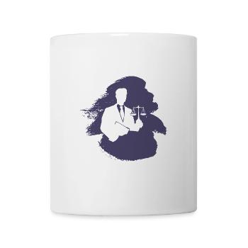 Anwalt Versicherung Richter - Tasse - Weiß - Vorne