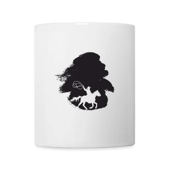 Cowboy Ranch Lasso - Mug blanc - blanc - Devant