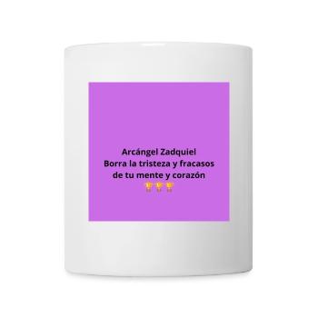 Archangel Zadkiel: Healthy Mind and Heart - Mug - white - Front