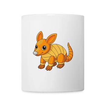 Aardvark Cute Mascot Cartoon Character Kawaii - Mug - white - Front