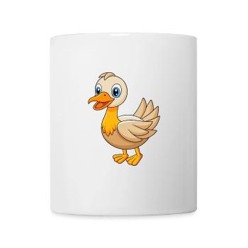 Goose Cute Mascot Cartoon Character Kawaii - Mug - white - Front