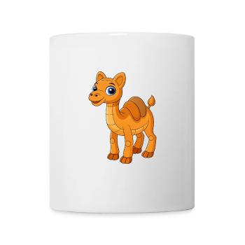 Camel Cute Mascot Cartoon Character Kawaii - Mug - white - Front