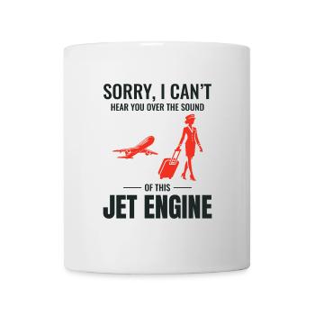 Hôtesse de l’air Aviation Personnel de cabine Hôtesse de l’air - Mug blanc - blanc - Devant