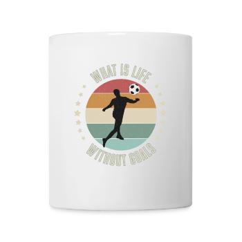 Football Goals Motto - Mug - white - Front