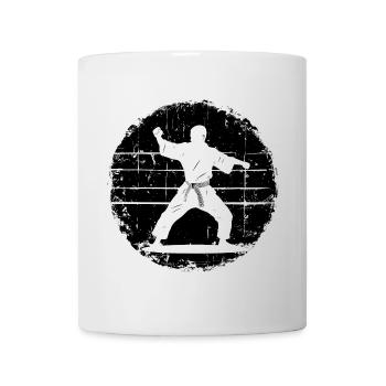 Croquis de Karateka - Mug blanc - blanc - Devant