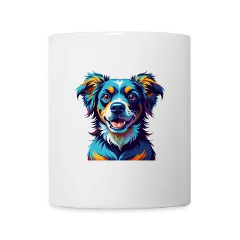 Alano Español Hunderasse Bunte Karikatur Kawaii - Tasse - Weiß - Vorne