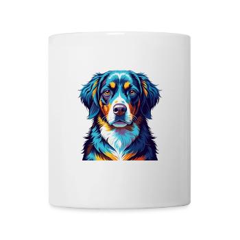 Appenzeller Sennenhund Dog Breed Cartoon Kawaii - Mug - white - Front