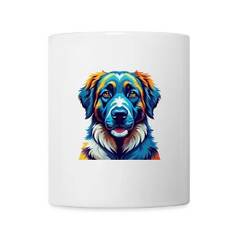Anatolian Shepherd Dog Breed Cartoon Kawaii - Mug - white - Front