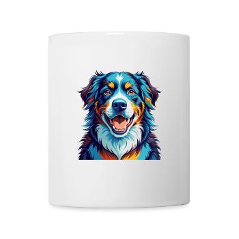 Berner Laufhund Dog Breed Colorful Cartoon Kawaii - Mug - white - Front