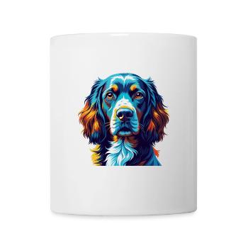 Boykin Spaniel Dog Breed Colorful Cartoon Kawaii - Mug - white - Front