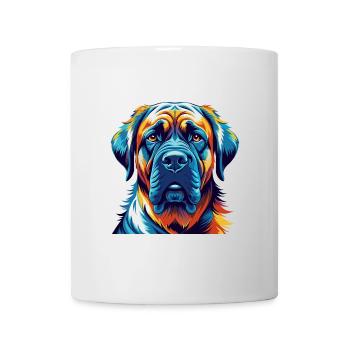 Brasilianische Dogge Hunderasse Karikatur Kawaii - Tasse - Weiß - Vorne