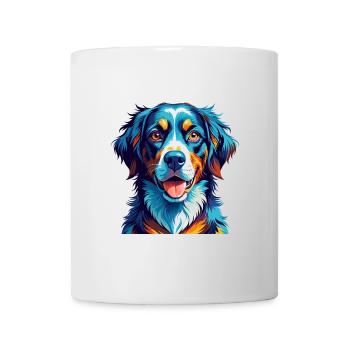 Braque Du Bourbonnais Hunderasse Karikatur Kawaii - Tasse - Weiß - Vorne