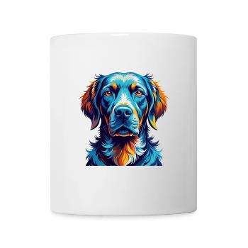 Broholmer Hunderasse Bunte Karikatur Kawaii - Tasse - Weiß - Vorne
