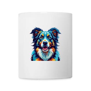 Karpaten Schäferhund Hunderasse Karikatur Kawaii - Tasse - Weiß - Vorne