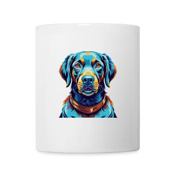 Chesapeake Bay Retriever Dog Breed Cartoon Kawaii - Mug - white - Front