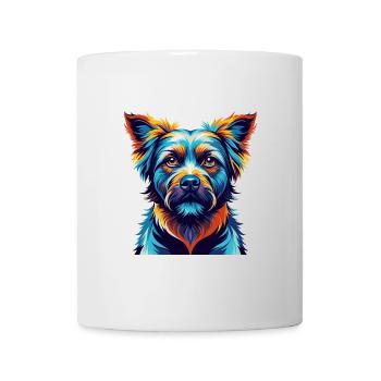 Cao Da Serra De Aires Hunderasse Karikatur Kawaii - Tasse - Weiß - Vorne