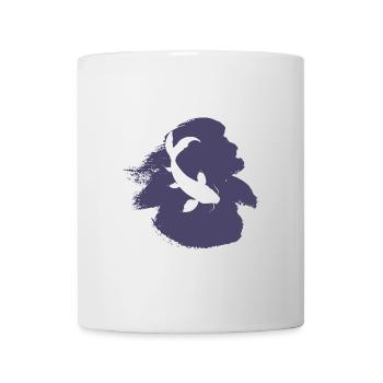 Koi Fischen Japan - Tasse - Weiß - Vorne