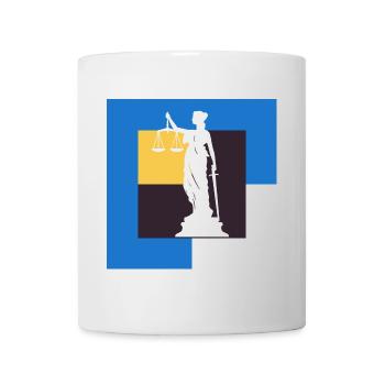 Gericht Versicherung - Tasse - Weiß - Vorne