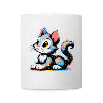 Cat - Mug - white - Front