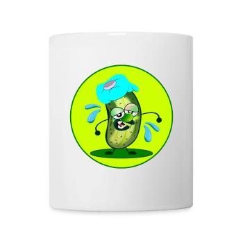 SUMMER SWEAT HEAT CUCUMBER - Mug - white - Front