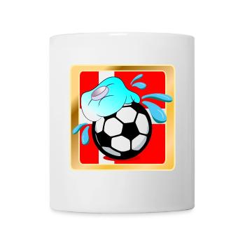 DENMARK SUMMER HEAT FOOTBALL - Mug - white - Front
