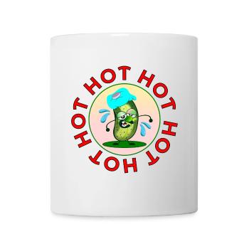 Menopause, Hot Pickles Gherkins - Mug - white - Front