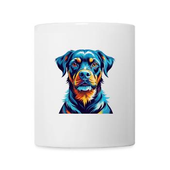 Jamthund Dog Breed Colorful Cartoon Kawaii - Mug - white - Front
