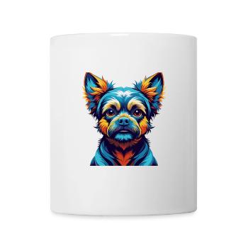 Lapinporokoira Hunderasse Bunte Karikatur Kawaii - Tasse - Weiß - Vorne