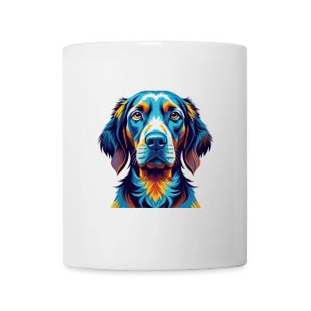 Majestic Tree Hound Dog Breed Cartoon Kawaii - Mug - white - Front