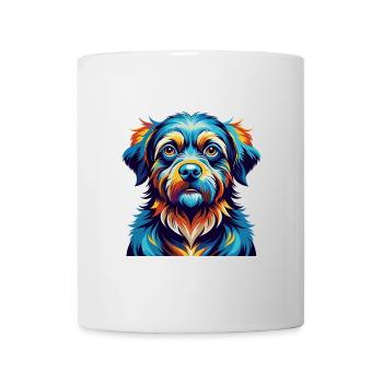 Race de chien gascon saintongeois dessin animé Kawaii - Mug blanc - blanc - Devant