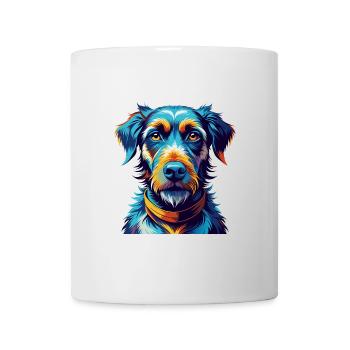 Harrier Chien Race Coloré Dessin Animé Kawaii - Mug blanc - blanc - Devant