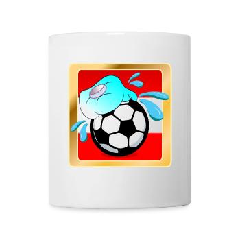 SOMMER IN ÖSTERREICH FUßBALL - Tasse - Weiß - Vorne