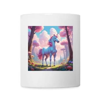 Unicorn in the Enchanted Forest - Mug - white - Front