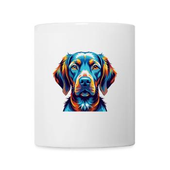 Hongrois Vizsla Race Chien Coloré Dessin Animé Kawaii - Mug blanc - blanc - Devant