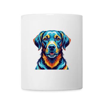 Labrador Hunderasse Bunte Karikatur Kawaii - Tasse - Weiß - Vorne