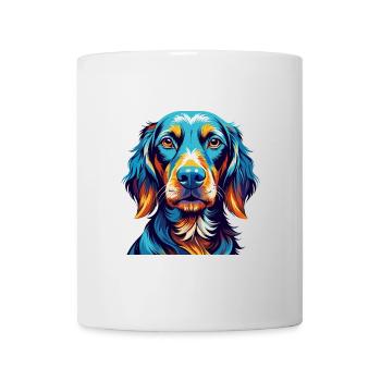 Polnische Jagdhunderasse Bunte Karikatur Kawaii - Tasse - Weiß - Vorne