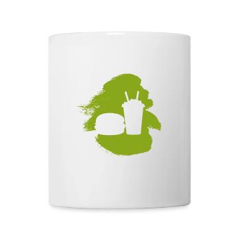 Snack delicious meal - Mug - white - Front