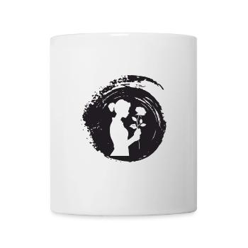 Blumenstrau Gartenbau - Tasse - Weiß - Vorne