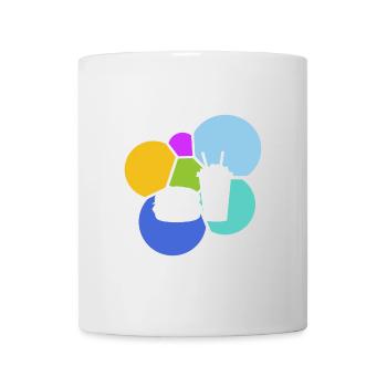 Plats à emporter, restauration rapide - Mug blanc - blanc - Devant