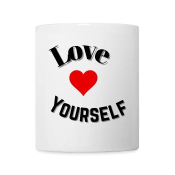 Sich selbst lieben - Tasse - Weiß - Vorne