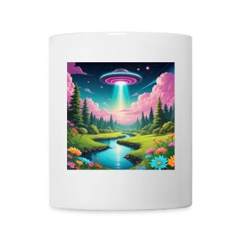 OVNI - Mug blanc - blanc - Devant