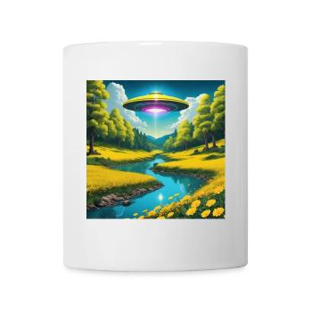 OVNI - Mug blanc - blanc - Devant
